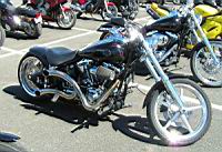 Moto Harley Davidson (01) (2009-06, pris a Villefranche)